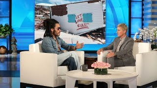 Lenny Kravitz Is Devoted to Rebuilding the Bahamas [upl. by Trebron]