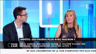 Impôts  qui paiera plus avec Macron   Les questions SMS cdanslair 31052017 [upl. by Cooley400]