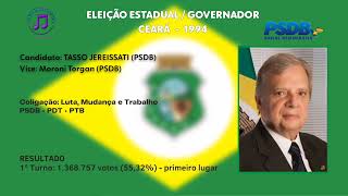 Jingle Tasso Jereissati PSDB1994  Governo do CE [upl. by Eniledam]