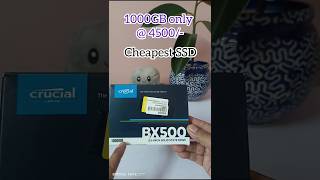 Crucial BX500 SSD ssd crucial 1tb ssd 1000gb ssdyoitubeshorts shortsvideo shortsfeed [upl. by Aphra]