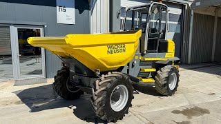 DUMPER WACKER NEUSON DW60  FIS MACHINERY SLOVENIA [upl. by Eelahc235]