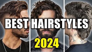 8 Best Hairstyles for Guys in 2024 TRY THESE [upl. by Lilyan]