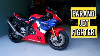 Honda CBR1000RRR Fireblade SP  Full Review Sound Check First Ride [upl. by Inattirb]