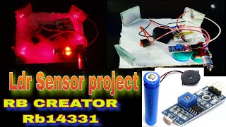 How to make ldr Sensor project Science experiment project experiment shortsvideo scinceproject [upl. by Tobiah888]