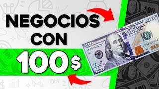 🤑 18 Negocios con MENOS de 100 DÓLARES que Puedes Iniciar HOY Mismo [upl. by Albina442]