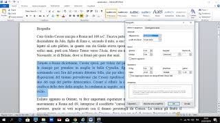 Spaziatura e interlinea nei paragrafi [upl. by Morocco]