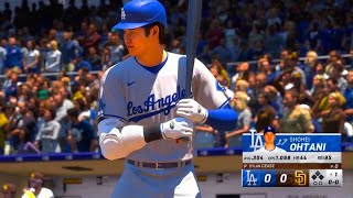 Shohei Ohtani Leadoff Homerun  MLB The Show 24 Online Rated [upl. by Colley]