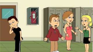 Aspergers SyndromeSocial Anxiety cartoon showing how one may feel in a group [upl. by Yecies]