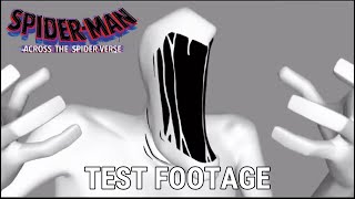 TEST FOOTAGE  SpiderMan Across the SpiderVerse 2023 [upl. by Moishe710]