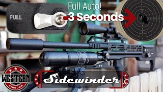 Western Sidewinder FullSemi Auto Airgun REVIEW [upl. by Mathe]