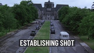 Establishing Shot  The Shawshank Redemption 1994  Camera shot Camera angle Camera movement [upl. by Notserc]