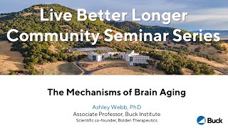 Live Better Longer Community Seminar Series Nov 6 2024 [upl. by Ardnael]