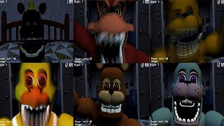 All Nightmare Animatronics has been fixed Watch Your Nightmares Mods [upl. by Rik544]