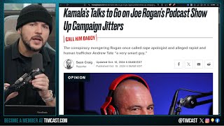 Kamala AND Trump May Join JOE ROGAN Podcast Kamala IMPLODING And Needs Help Desperately [upl. by Haem60]