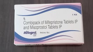 Mifegest KITCombipack of Mifepristone Tablet IP and Misoprostol Tablet IP [upl. by Schnapp]