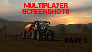 FS17  Multiplayer Screenshots part 3 [upl. by Knight320]