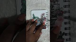 ASMR Mini Scrapbook Creation  Quick amp Relaxing Paper Craft shorts asmr [upl. by Thierry]