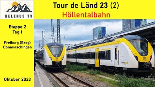 Die Höllentalbahn  Tour de Länd 2023  Etappe 2 [upl. by Airda859]