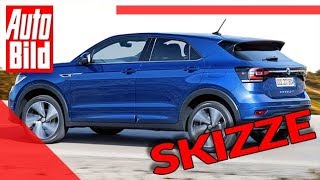 VW TCross Coupé 2020 Auto  Neuvorstellung  Skizze  SUV  Infos [upl. by Del168]