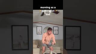 “Do they have a dad” “where’s their dad” dadsofyoutube dadlife quadruplets morningroutine [upl. by Pearle637]