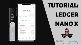 How To Use A Bitcoin Hardware Wallet Ledger Nano X [upl. by Tallbot943]