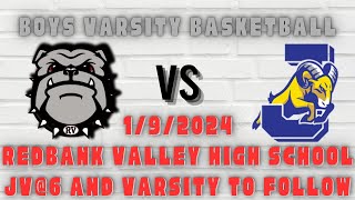 Redbank Valley Boys Basketball vs Johnsonburg Rams [upl. by Ojeitak]