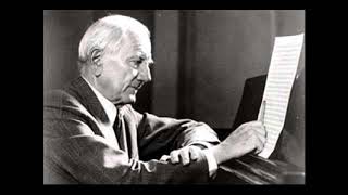 Ernst von Dohnányi piano  Dohnányi  Intermezzo in F minor from Op 2 No 3 1956 [upl. by Naujat]