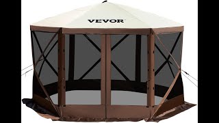 VEVOR Camping Gazebo Tent 12x12 assembling [upl. by Swiercz]