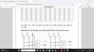 TP2  Electronique Numérique sur logiciel DigitalWorks part1 Décodeur 1 parmi 8 SMP S6 FSDM [upl. by Mahalia77]