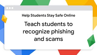 Teach students to recognize phishing and scams [upl. by Crispin38]