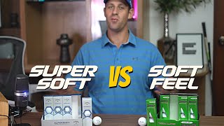 ✅ Callaway Supersoft Vs Srixon Soft Feel  Tried And Tested By Average Golfer [upl. by Dre]