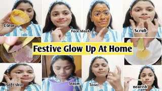 How To Prep Your Skin For Festive SeasonGet Crystal Clear Bright Skin During Festival Season [upl. by Adlig]