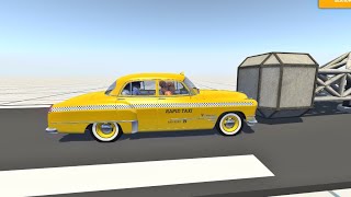 Tax VS Large Spinner BeamNG Drive [upl. by Chemar]