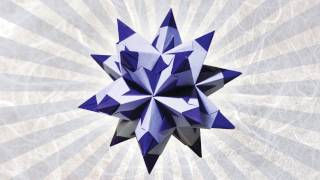 Origami Bascetta Star Paolo Bascetta [upl. by Lurleen601]