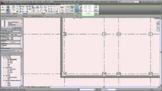 Autodesk Revit Architecture Placing Columns [upl. by Paula423]