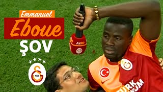 Emmanuel Eboue Şov  Galatasaray [upl. by Acirne502]