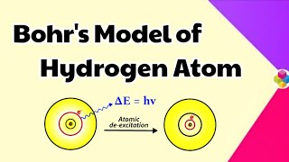 Bohrs Model of Hydrogen Atom  Structure of Atom  Class 11th amp 12th  Science [upl. by Kolosick284]