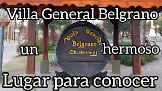 Recorriendo el centro de Villa General Belgrano [upl. by Yengac]