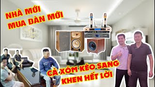 Cả Xóm Kéo Sang Khen anh Hậu Hải Dương Lắp Dàn Karaoke oa B15pro mới nhất 2024 [upl. by Huskamp481]