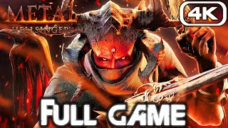 METAL HELLSINGER Gameplay Walkthrough FULL GAME 4K 60FPS No Commentary [upl. by Hassadah623]