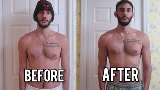 Mass Tech Extreme 2000 Result Before And After  30 Day Weight Gain Challenge [upl. by Shelba]