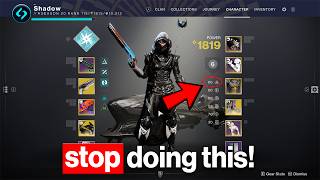 80 Things You Do Wrong Every Day in Destiny 2 [upl. by Niamor]