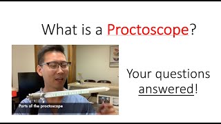 What is a proctoscope or proctoscopy How is it done and is it dangerous [upl. by Ahseret236]