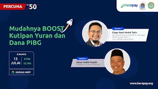 Webinar Mudahnya BOOST Kutipan Yuran amp Dana PIBG [upl. by Breech695]