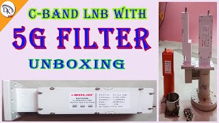 CBAND LNB WITH 5G FILTER UNBOXING TAMIL 172023 [upl. by Onaicilef]