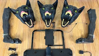 Cerberus Animatronic 2024 Spirit Halloween Unboxing amp Demo [upl. by Darce908]