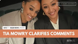 Tia Mowry Sets the Record Straight on Her Relationship with Sister Tamera [upl. by Koser160]