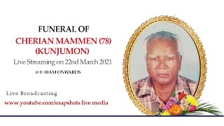 FUNERAL OF CHERIAN MAMMEN [upl. by Idnem]