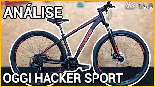 Análise HACKER SPORT 2021  é boa A bike de entrada da Oggi [upl. by Lleznol]