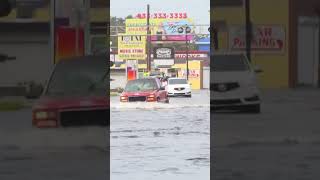 Hurricane Milton leaves behind massive flooding in Daytona Beach [upl. by Rehptsirhc886]